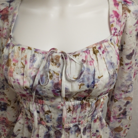 J.Crew Watercolor Print Blouse - Picture 9 of 10